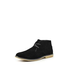 Five Basics  BLACK MICROSUEDE ANKLE BOOT