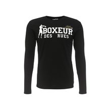 Boxeur Des Rues  BASIC RNECK LS T-SHIRT WITH FRONT LOGO