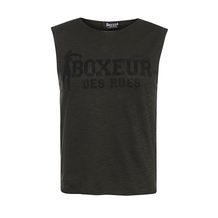 Boxeur Des Rues  SLUB RNECK TOP WITH FRONT LOGO