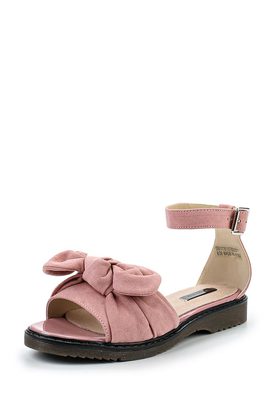 LOST INK  CARSON GUM OUTSOLE BOW FLAT SANDAL