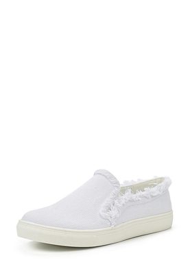 LOST INK  LILLY FRAYED EDGE SLIP ON PLIMSOLL