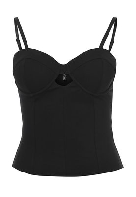 LOST INK  DIAMOND CUT OUT BUSTIER