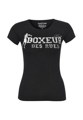 Boxeur Des Rues  LADY RNECK SS T-SHIRT LOGO ON FRONT