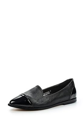 LOST INK  HOLLIE TEXTURED FLAT LOAFER