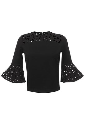 LOST INK  LACE PANEL TOP
