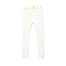 LOST INK  MID RISE SKINNY IN WHITE ROSE
