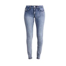 LOST INK  LOW RISE SKINNY IN CASPIA WASH