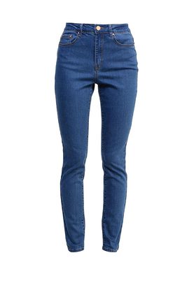 LOST INK  HIGH WAIST SKINNY IN BLUEBELL WASH