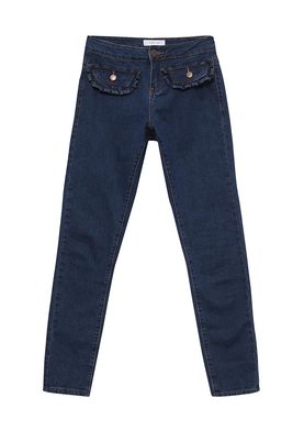 LOST INK  SLIM JEAN WITH FRILL POCKETS