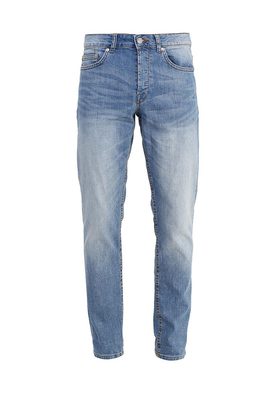 Only & Sons  Med blue washed jeans with mustache effect