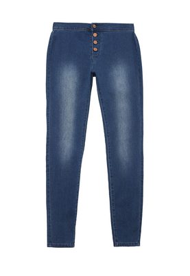 LOST INK  MID RISE JEGGING IN ACACIA WASH