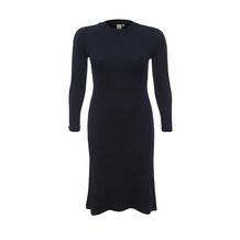 LOST INK PLUS  KNITTED DRESS WITH TWIST SLEEVE