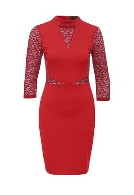 LOST INK  WAIF PONTI AND LACE BODYCON