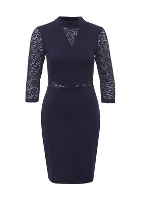 LOST INK  WAIF PONTI AND LACE BODYCON