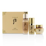 Whoo (The History Of Whoo) Bichup Royal Anti-Aging Trial Set: 1x First Care Moisture Anti-Aging Essence, 1x Self-Generating Anti-Aging Essence, 1x Cream